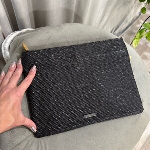 BCBG Black Clutch